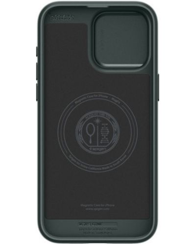 Калъф Spigen - Optik Armor, iPhone 15 Pro, Abyss Green - 4