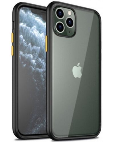Калъф iPaky - Bright, iPhone 12 Pro Max, черен - 1