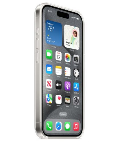 Калъф Apple - Clear MagSafe, iPhone 15 Pro, прозрачен - 2