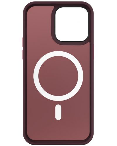 Калъф Next One - Claret Mist Shield MagSafe, iPhone 15 Pro Мах, червен - 3