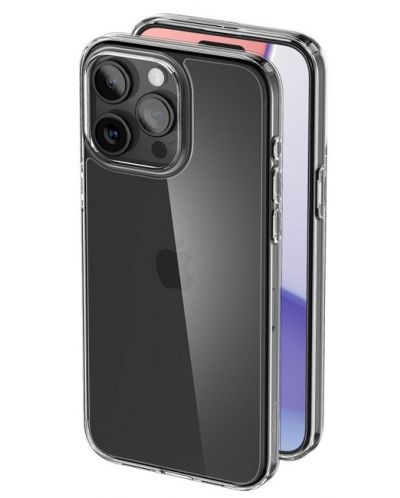 Калъф Spigen - Air Skin Hybrid, iPhone 15 Pro Max, Crystal Clear - 2