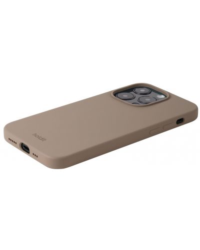 Калъф Holdit - Silicone, iPhone 15 Pro, кафяв - 3