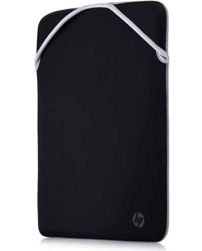 Калъф за лаптоп HP - Reversible Silver, 15.6'', черен/сребрист - 2