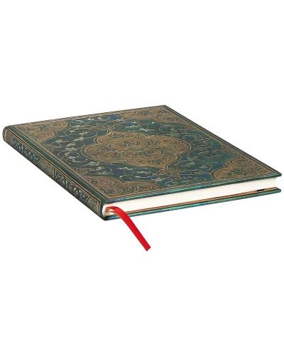 Календар-бележник Paperblanks Turquoise Chronicles - Midi, вертикален, 80 листа, 2024 - 2