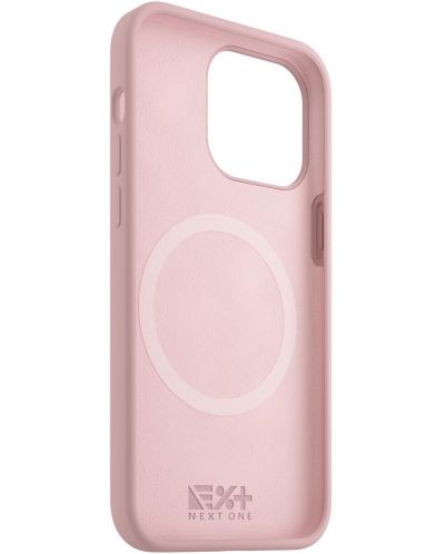 Калъф Next One - Ballet Pink MagSafe, iPhone 15 Pro Мах, розов - 3