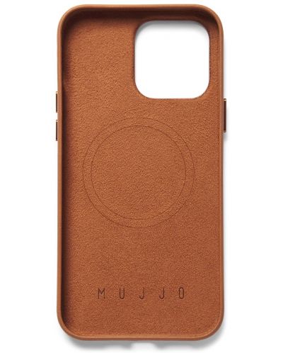 Калъф Mujjo - Full Leather MagSafe, iPhone 14 Pro Max, кафяв - 3