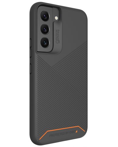 Калъф Gear4 - Denali, Galaxy S22 Plus, черен/оранжев - 7