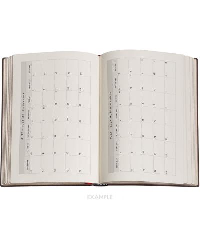  Календар-бележник Paperblanks Granada Turquoise - Midi, 13 x 18 cm, 80 листа, 2024 - 6
