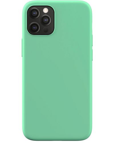 Калъф Next One - Silicon, iPhone 12/12 Pro, Mint - 1