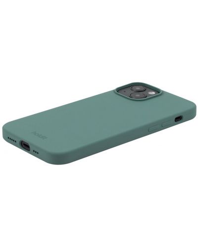 Калъф Holdit - Silicone, iPhone 15, Moss Green - 3