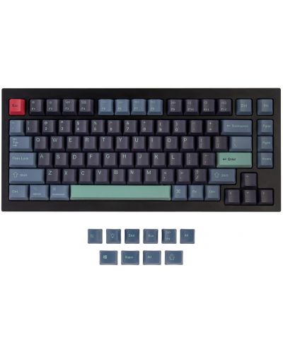 Капачки за механична клавиатура Keychron - Hacker, 96 броя, US - 1