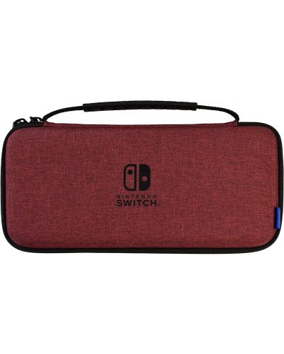Калъф HORI - Slim Tough Pouch, червен (Nintendo Switch/OLED) - 1