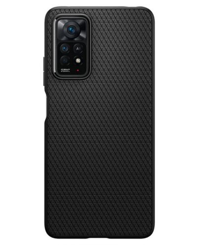 Калъф Spigen - Liquid Air, Redmi Note 11 Pro 5G, черен - 1
