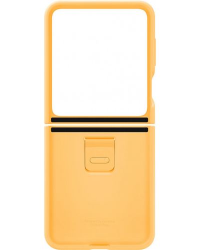 Калъф Samsung - Silicone Ring, Galaxy Z Flip5, оранжев - 6