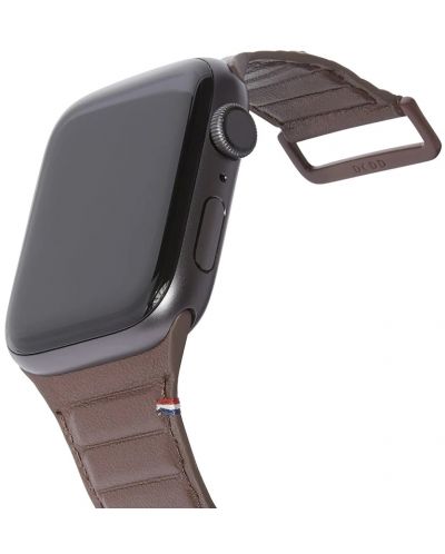 Каишка Decoded - Leather, Apple Watch 42/44/45 mm, Chocolate Brown - 4