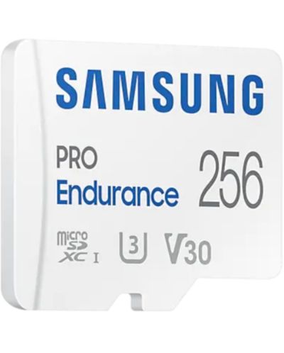 Карта памет Samsung - PRO Endurance, 256GB, microSDXC, Class10 + адаптер - 5