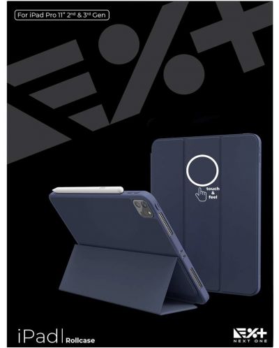 Калъф Next One - Roll Case, iPad 11, син - 6