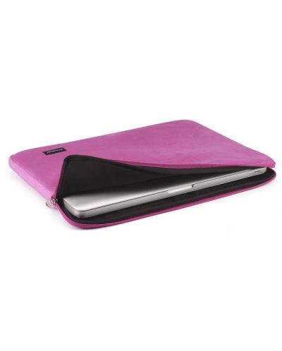 Калъф за лаптоп Bombata - Velvet, 13''-14'', Dark Pink - 2