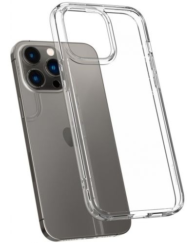 Калъф Spigen - Ultra Hybrid, iPhone 14 Pro Max, Crystal Clear - 3