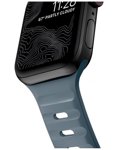 Каишка Nomad - Sport M/L, Apple Watch 1-8/Ultra/SE, синя - 3