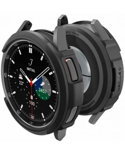 Калъф Spigen - Liquid Air, Galaxy Watch6 Classic, 47 mm, черен - 2
