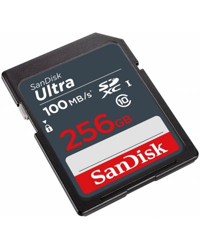 Карта памет SanDisk - Ultra, 256GB, SDXC, Class10 - 2
