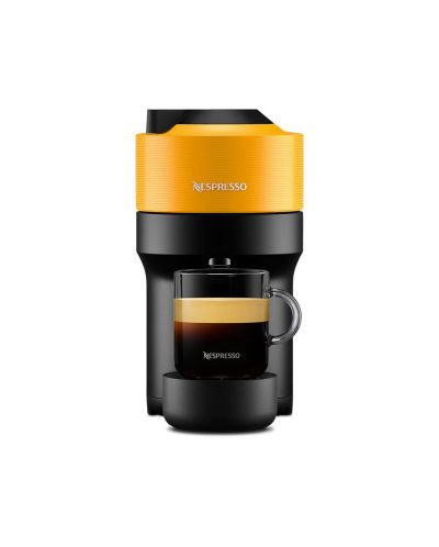 Кафемашина с капсули Nespresso - Vertuo Pop, GDV2-EUYENE-S, 0.6 l, Mango Yellow - 1