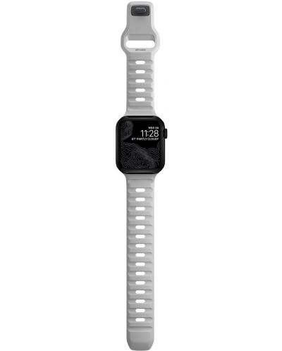 Каишка Nomad - Sport M/L, Apple Watch 1-8/Ultra/SE, сива - 7