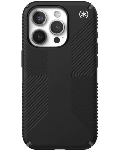 Калъф Speck - Presidio 2 Grip, iPhone 15 Pro, черен - 1