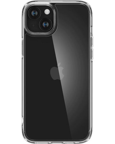 Калъф Spigen - Ultra Hybrid, iPhone 15 Plus, Crystal Clear - 1