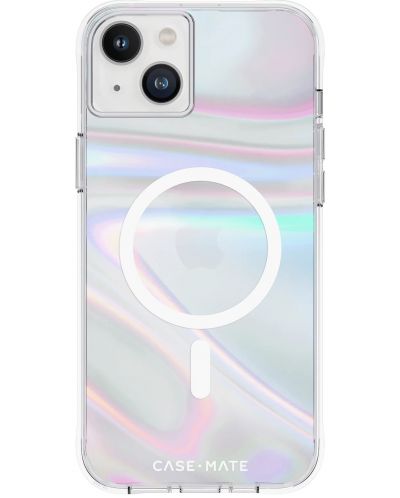 Калъф Case-Mate - Soap Bubble MagSafe, iPhone 14 Plus, многоцветен - 1