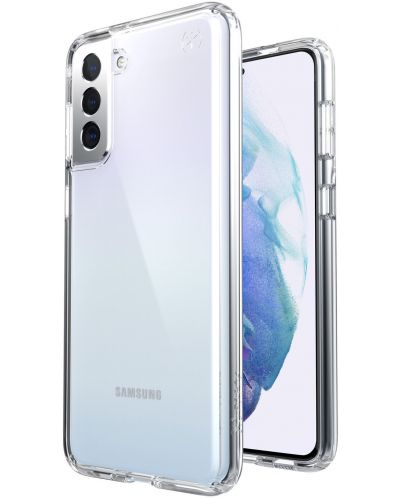 Калъф Speck - Presidio Perfect, Galaxy S21 Plus 5G, прозрачен - 3