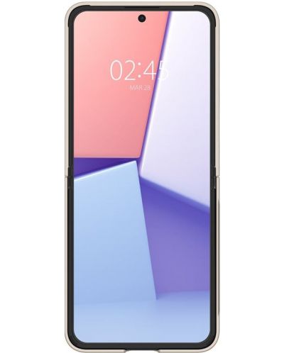 Калъф Spigen - Air Skin, Galaxy Z Flip5, Pearled Ivory - 2