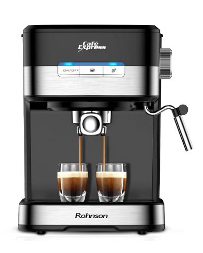 Кафемашина Rohnson - R 98018, 15 bar, 1.5 l, черна - 1