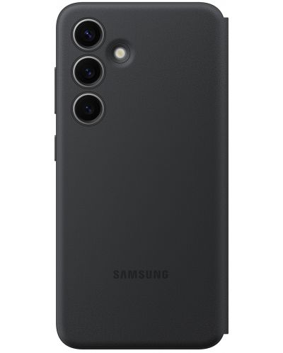 Калъф Samsung - S-View Case, Galaxy S24, черен - 2