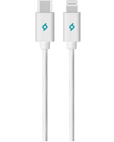 Кабел ttec - MFI, USB-C/Lightning, 1.5 m, бял - 1