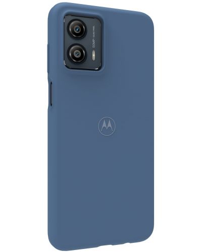 Калъф Motorola - Premium Soft, Moto G53 5G, син - 1