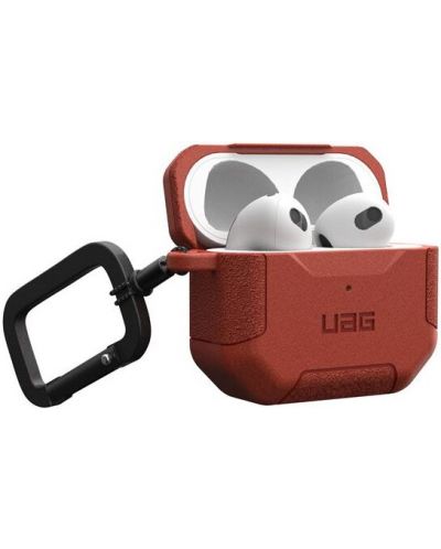 Калъф за слушалки UAG - Gear Scout, AirPods 3, оранжев - 2