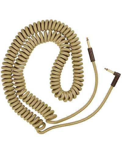 Кабел за инструменти Fender - Deluxe Coil Cable, 9 m, зелен - 1