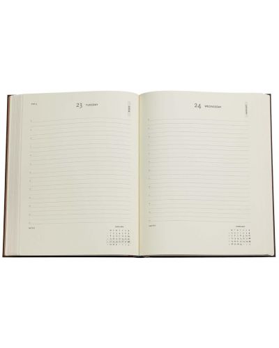 Календар-бележник Paperblanks Bavarian - По дни, 216 листа, 2024 - 4