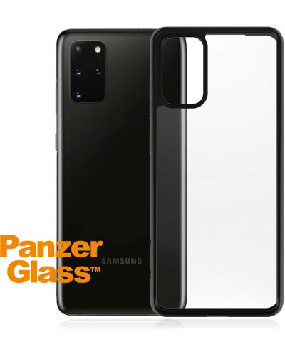 Калъф PanzerGlass - ClearCase, Galaxy S20 Plus, прозрачен/черен - 1