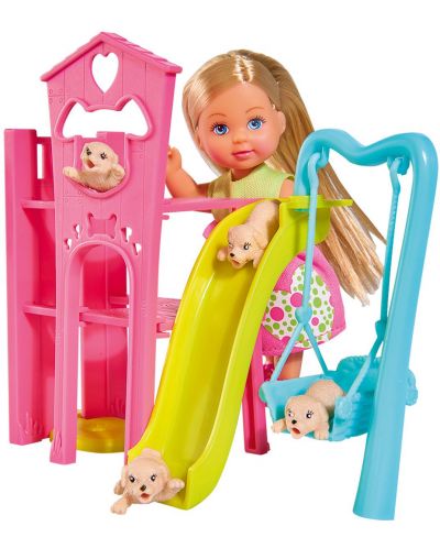 Кукла Simba Toys Evi Love - Еви, с катерушка за кучета
