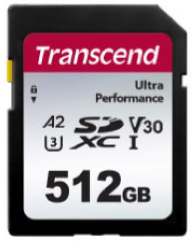 Карта памет Transcend - Ultra Performance, SDXC Card UHS-I U3 V30 A2 - 1