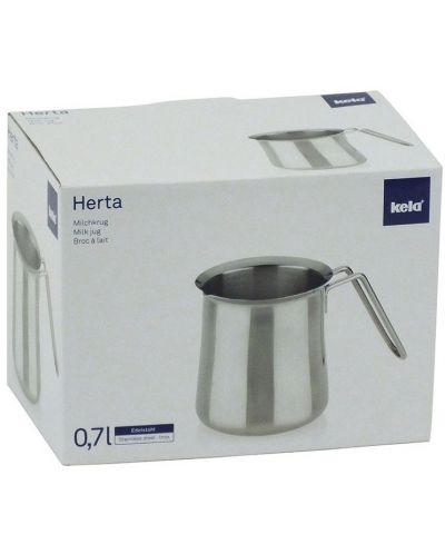 Каничка за мляко Kela - Herta, 700 ml, инокс - 3