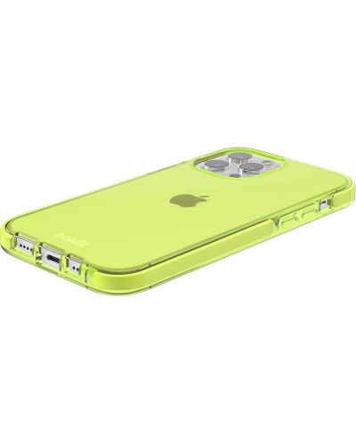 Калъф Holdit - Seethru, iPhone 13 Pro, Acid Green - 4