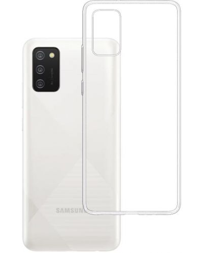 Калъф 3mk - Clear, Galaxy A02s, прозрачен - 1