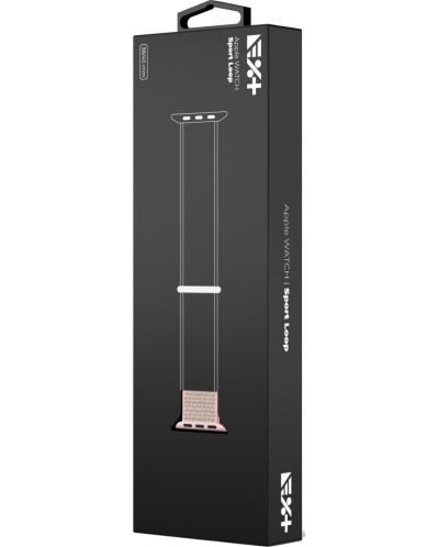 Каишка Next One - Sport Loop Nylon, Apple Watch, 38/40 mm, Pink Sand - 5