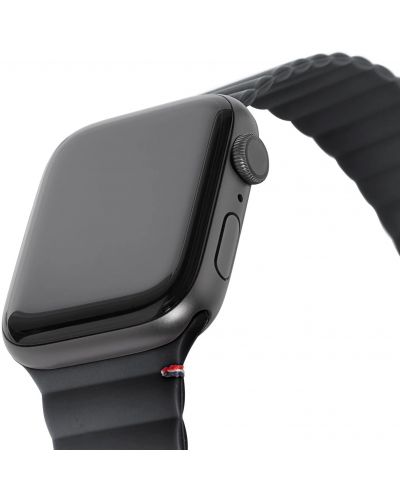 Каишка Decoded - Lite Silicone, Apple Watch 42/44/45 mm, Charcoal - 3