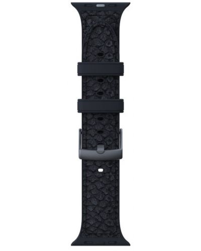 Каишка Njord - Salmon Leather, Apple Watch, 40/41 mm, тъмносива - 1