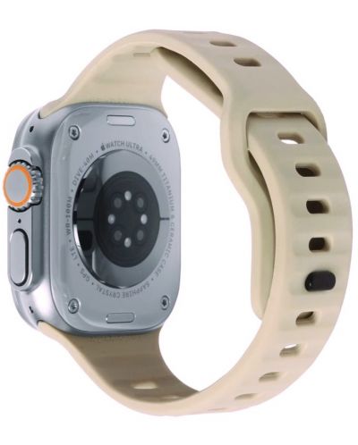 Каишка Mobile Origin - Strap, Apple Watch 49mm/45mm/44mm/42mm, Sand Brown - 2